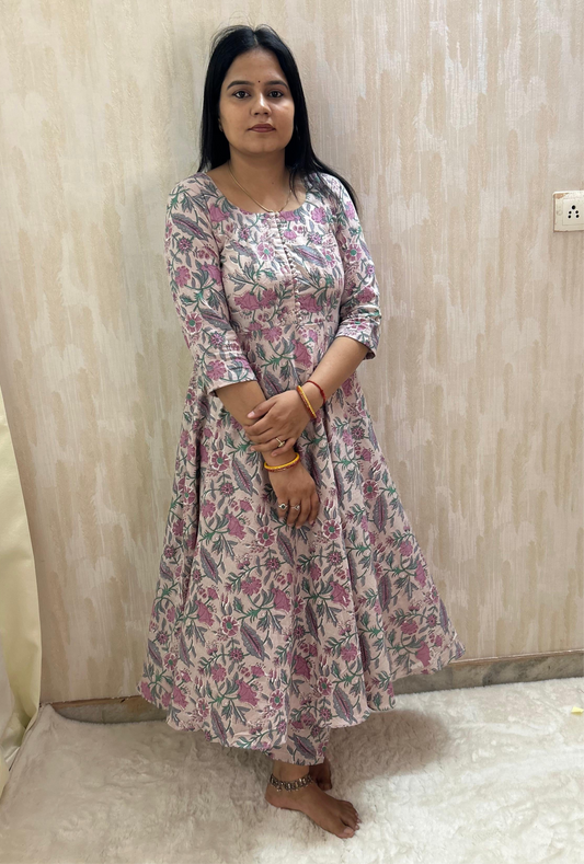 Floral Cotton Suit Set